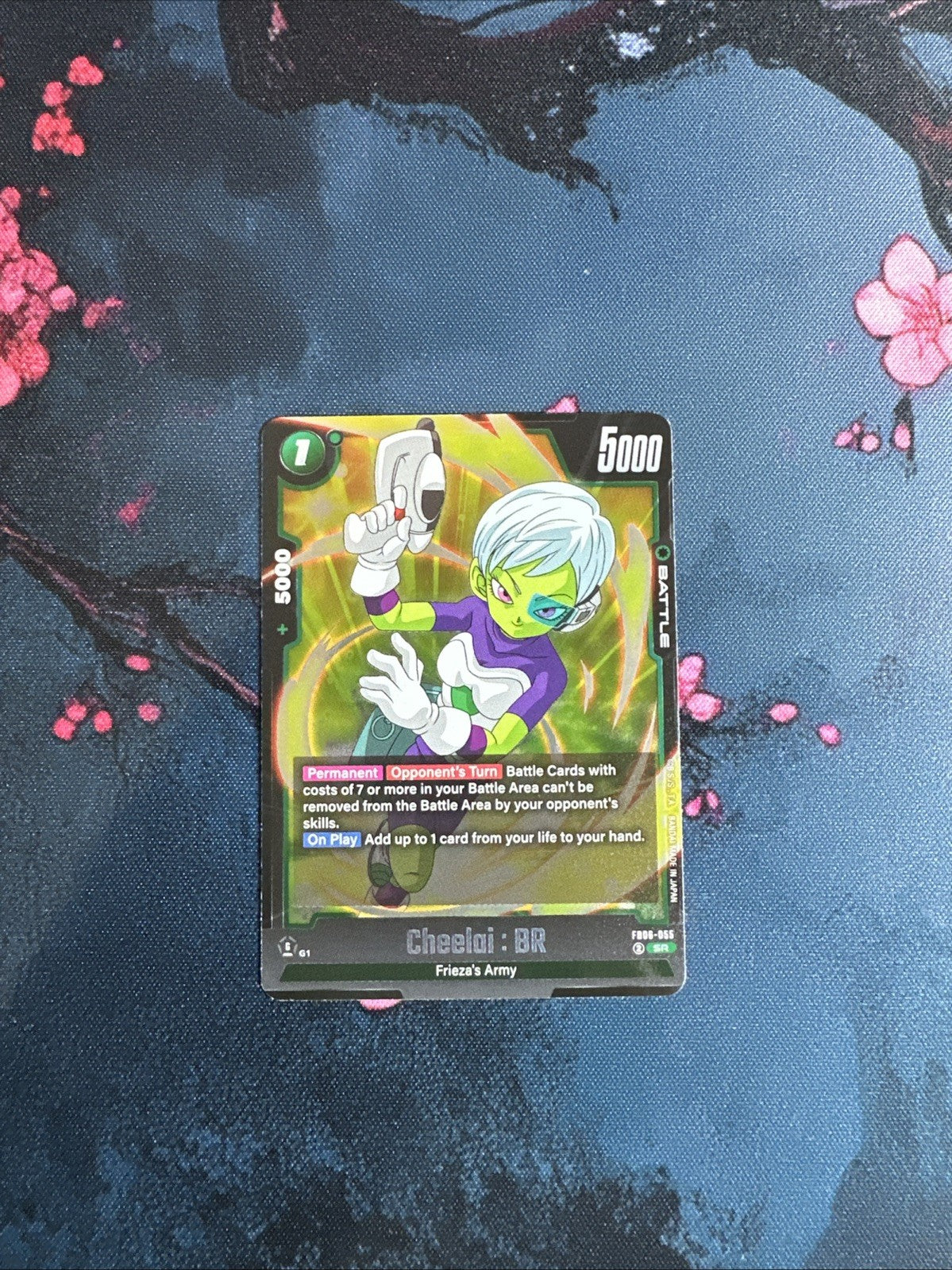 Cheelai:BR  SR FB06-055 Dragon Ball Fusion World Rivals Clash