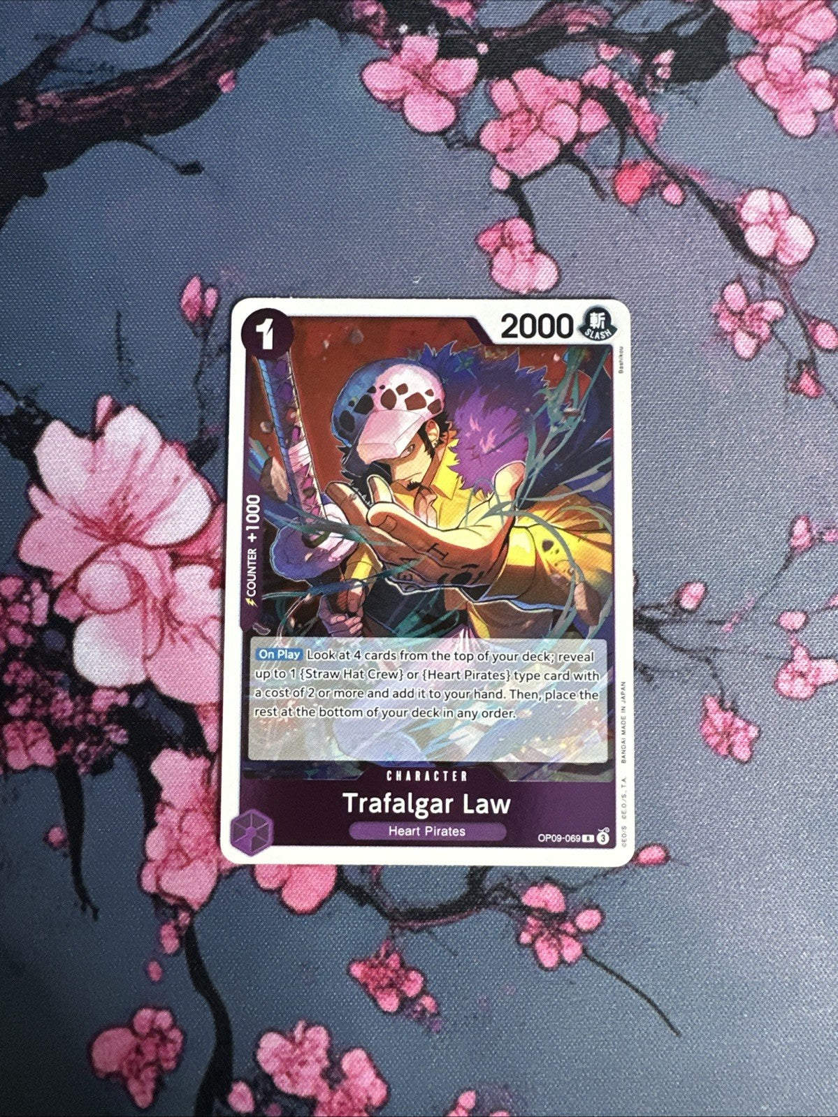 Trafalgar Law OP09-069 R Emperors in the New World One Piece TCG Card NM ENG