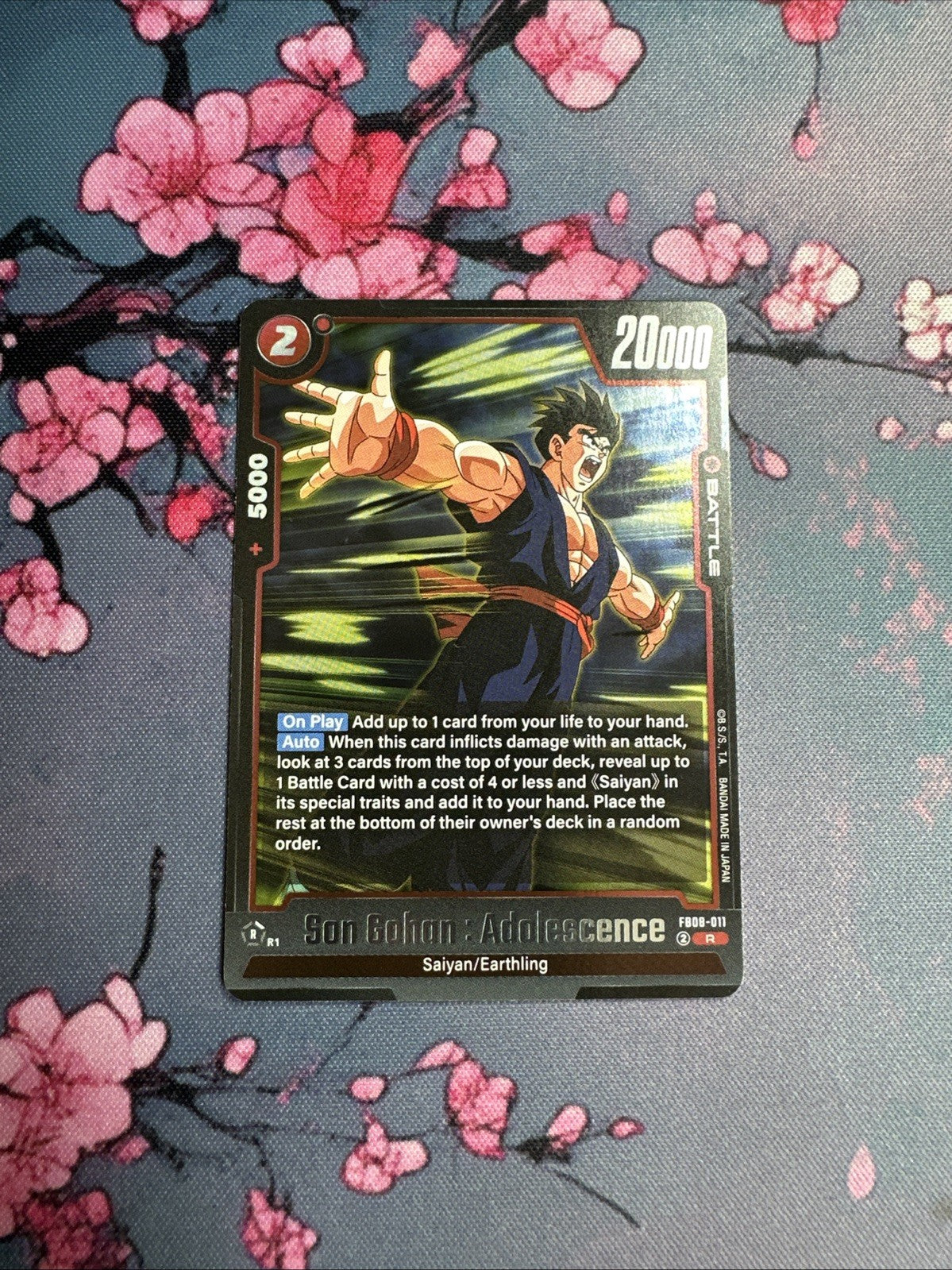 Dragon Ball Fusion World FB08-011 Son Gohan : Adolescence Rare NM