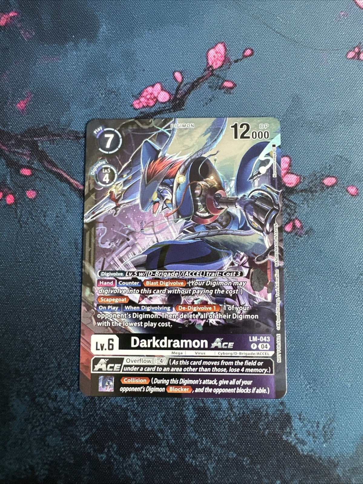 Darkdramon ACE [LM-043] (Limited Card Pack) [World Convergence]