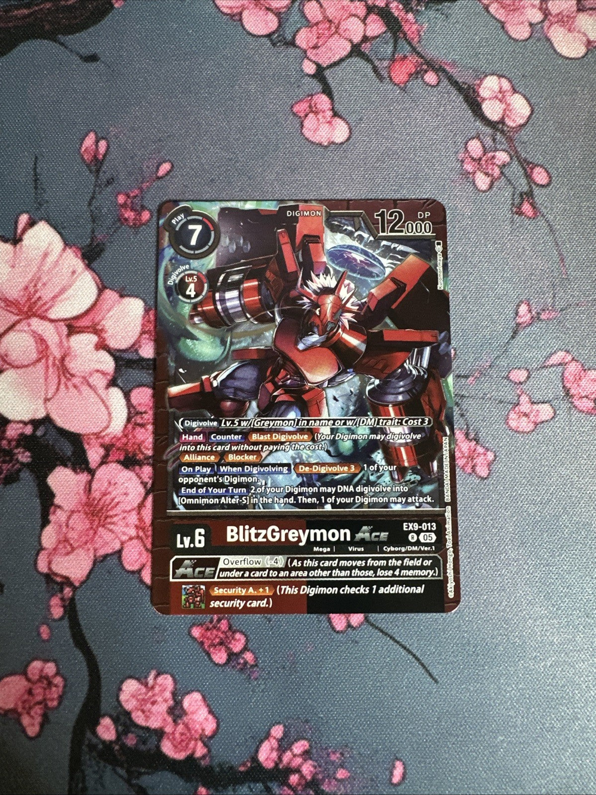BlitzGreymon R EX9-013 Digimon Card Game
