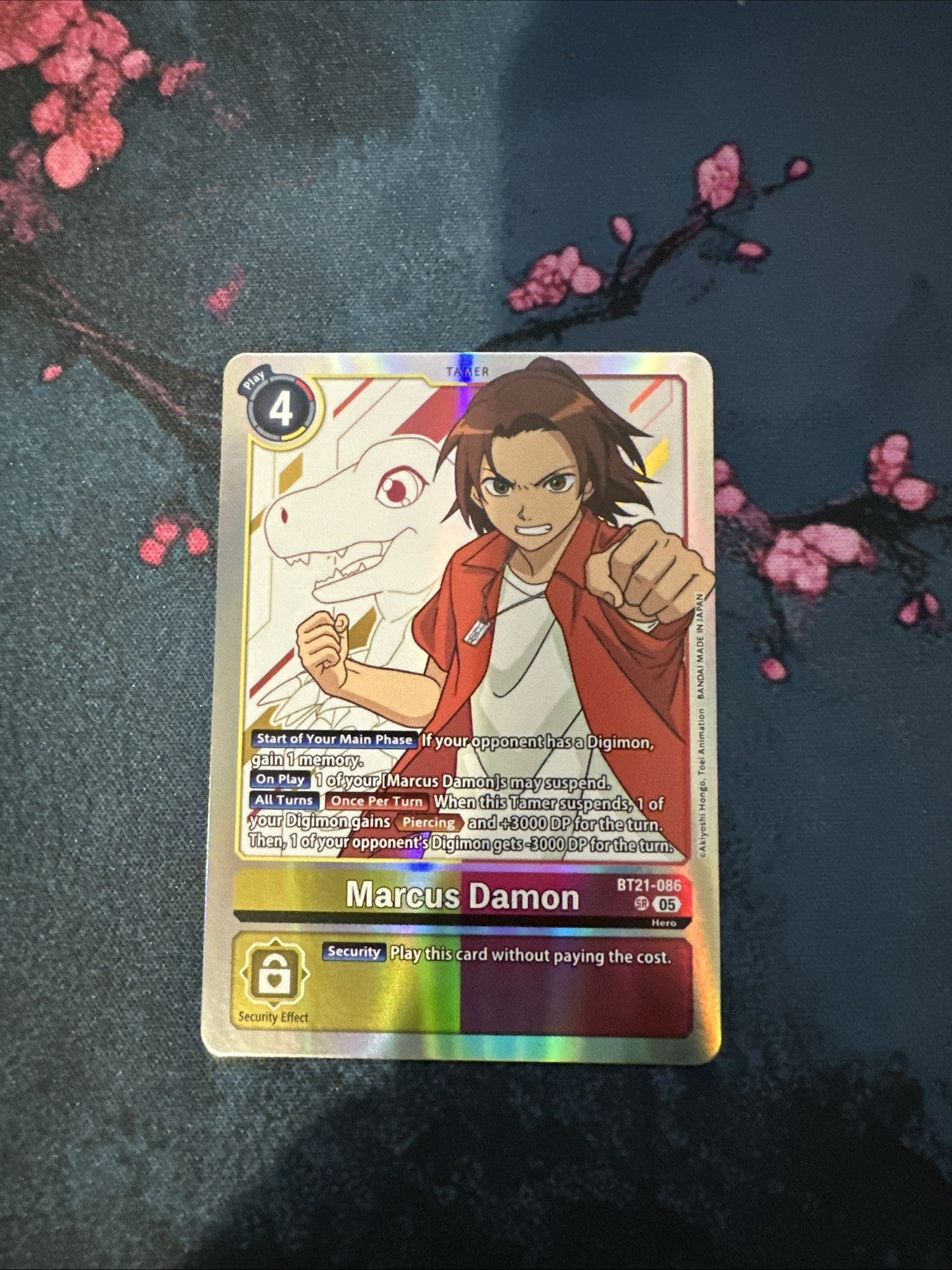 Marcus Damon BT21-086 SR - World Convergence - Digimon