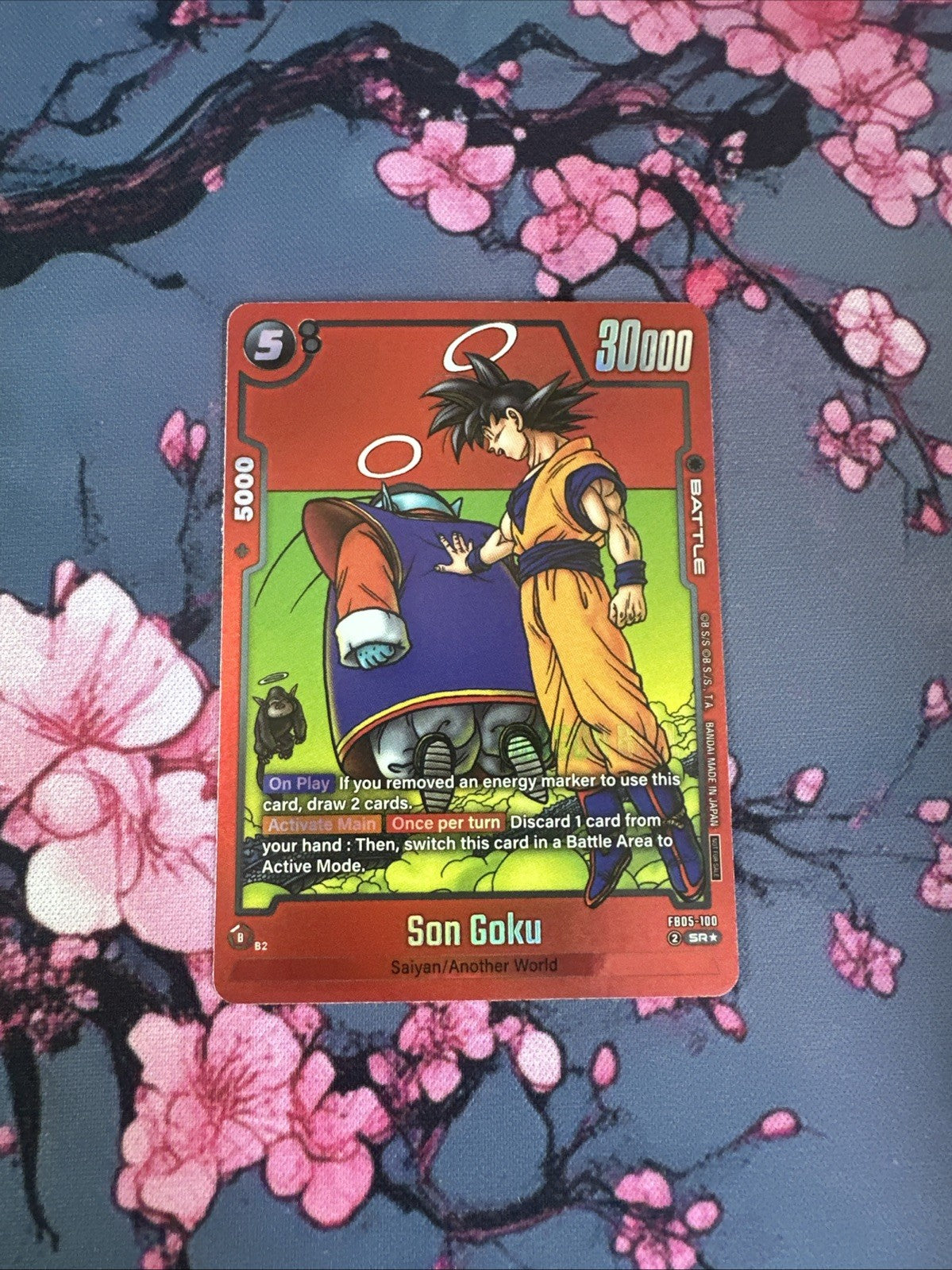 DBS TCG - Son Goku (FB05-100) Limited Pack 02 [Fusion World] Promo ENG NM