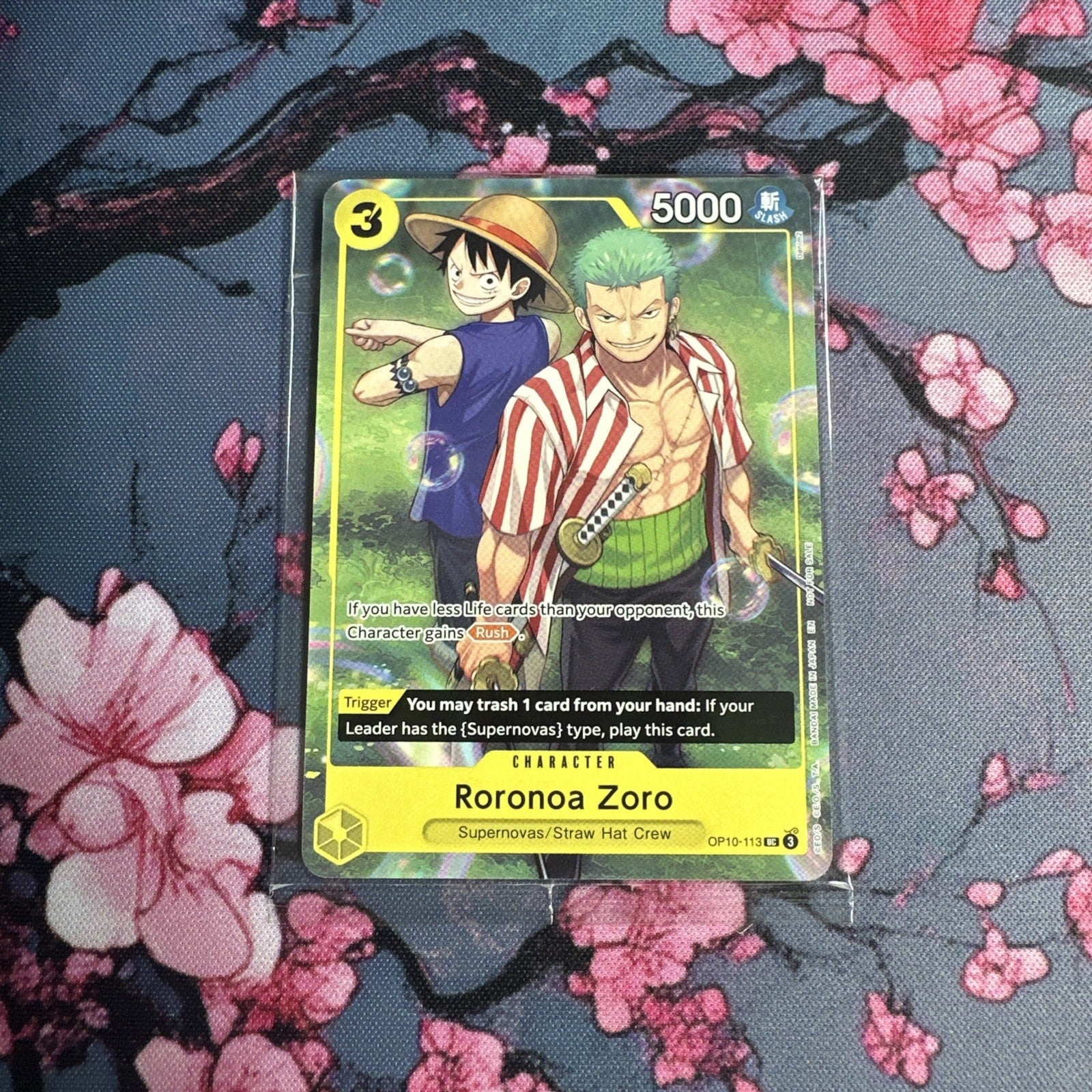 One Piece TCG - Zoro (Learn Together Deck Set - Set Sail Event) OP10-113 SEALED