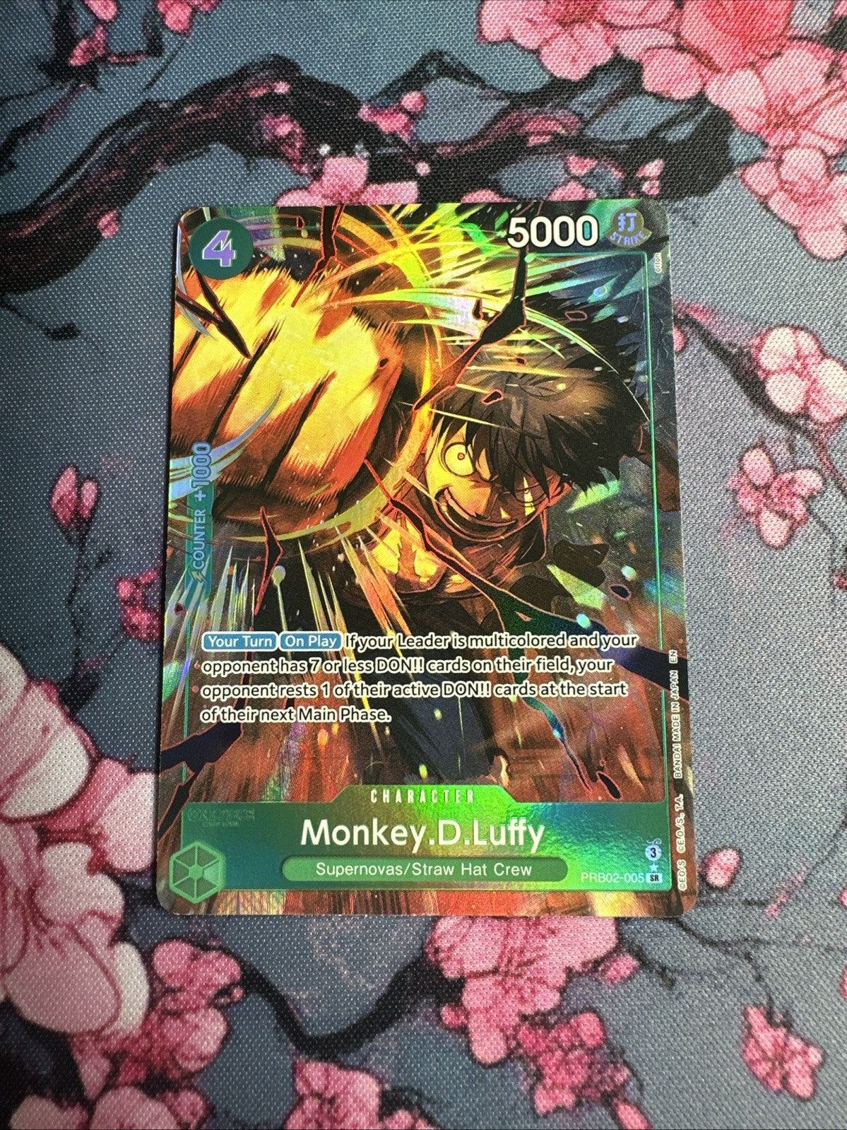 Monkey.D.Luffy - PRB02-005 (Alternate Art) - Premium Booster -The Best- Vol. 2