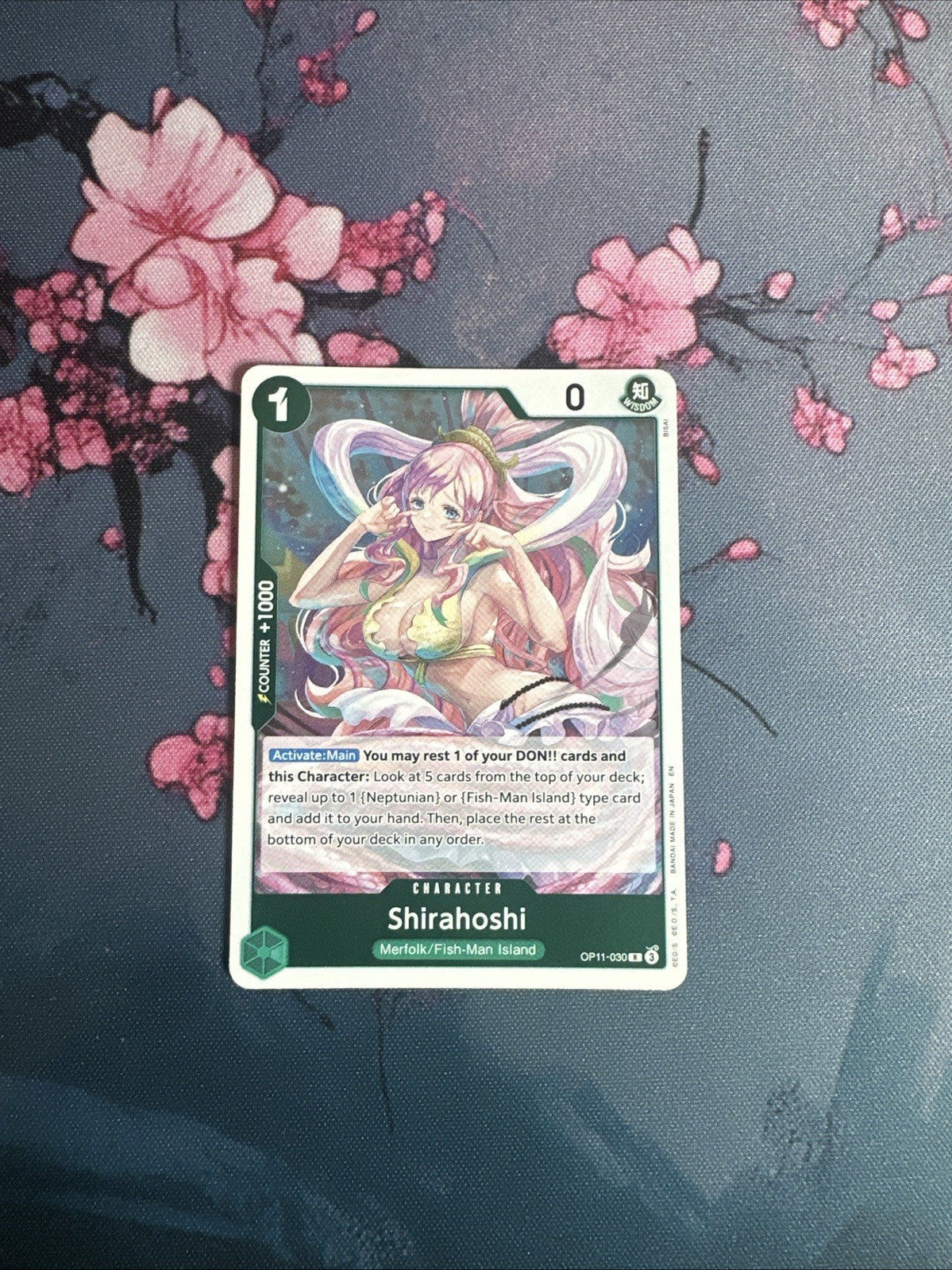 Shirahoshi - OP11-030 - A Fist of Divine Speed - ONE PIECE Card - English