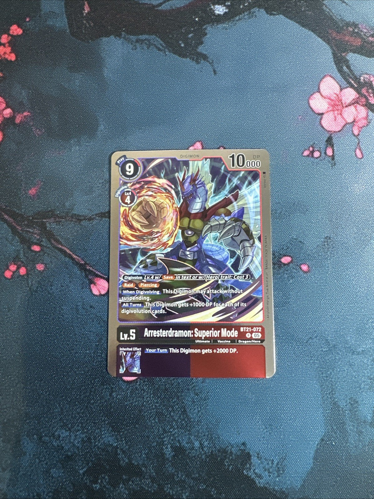 Arresterdramon: Superior Mode BT21-072 R - World Convergence - Digimon