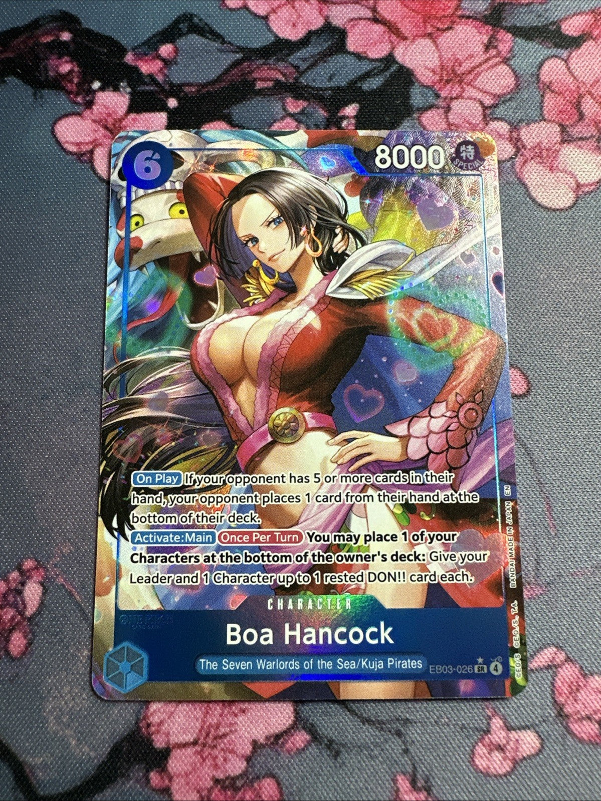 One Piece | Boa Hancock Alternate Art | EB03-026 | English | Heroines Edition