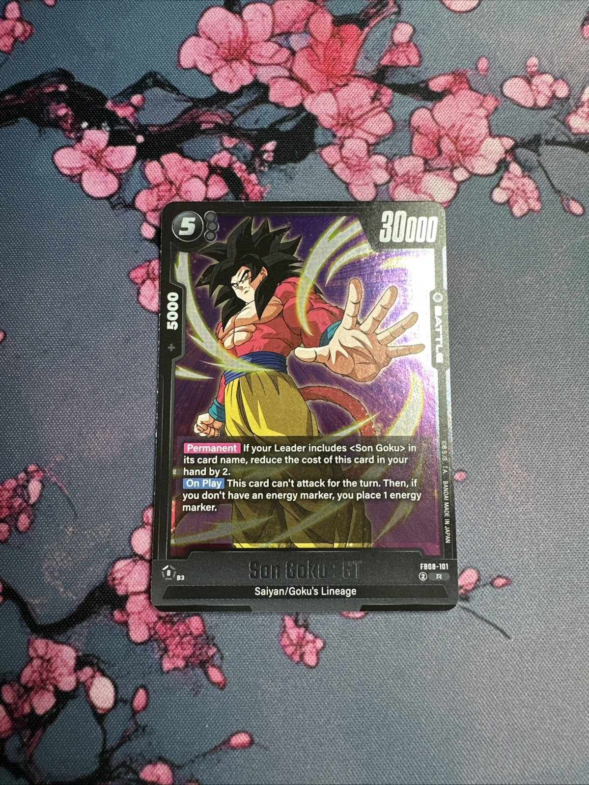 Son Goku GT FB08-101 R Holo Dragon Ball Fusion World