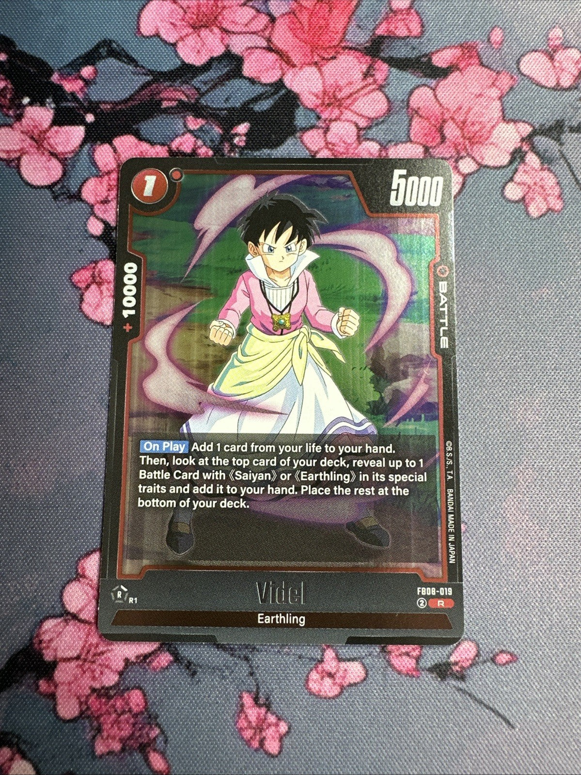 Dragon Ball Fusion World FB08-019 Videl Rare NM