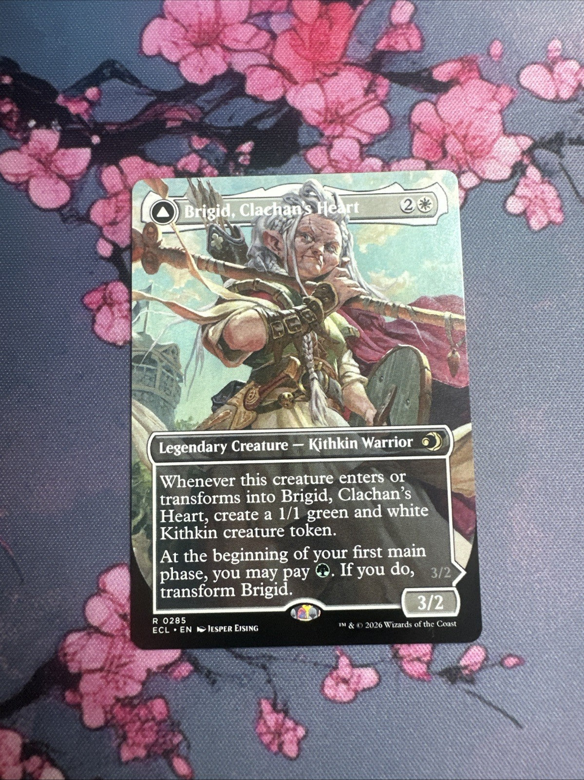 Brigid, Clachan's Heart Showcase Lorwyn Eclipsed NM MTG