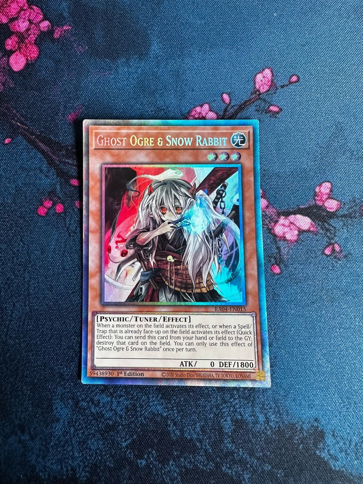 Yugioh! -Ghost Ogre & Snow Rabbit - Prismatic Collectors Rare - Ra05-En015